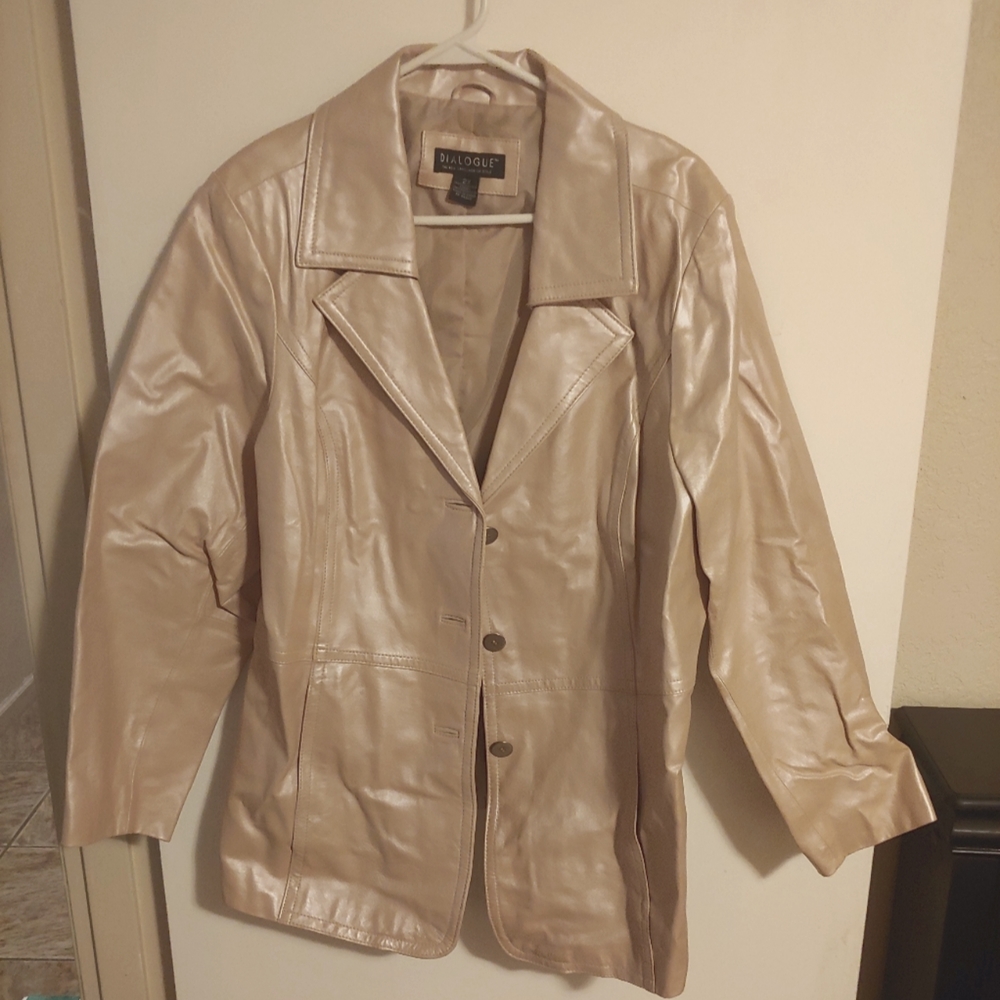 2x Vintage leather jacket